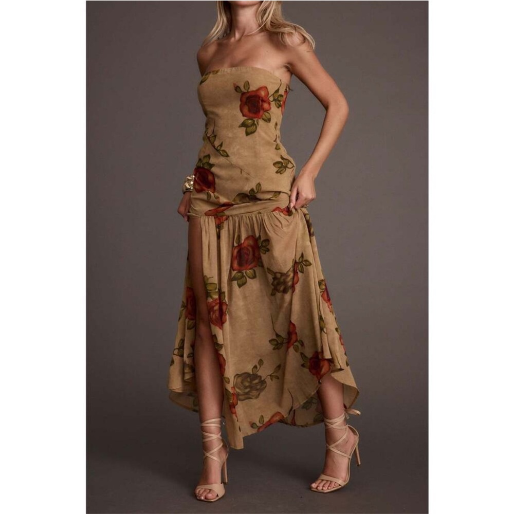 12th Tribe Floral Maxi Dress